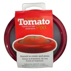 GENERICO - Contenedor Ahorro Alimentos Hermético Refrigerador 1 Unid Tomate