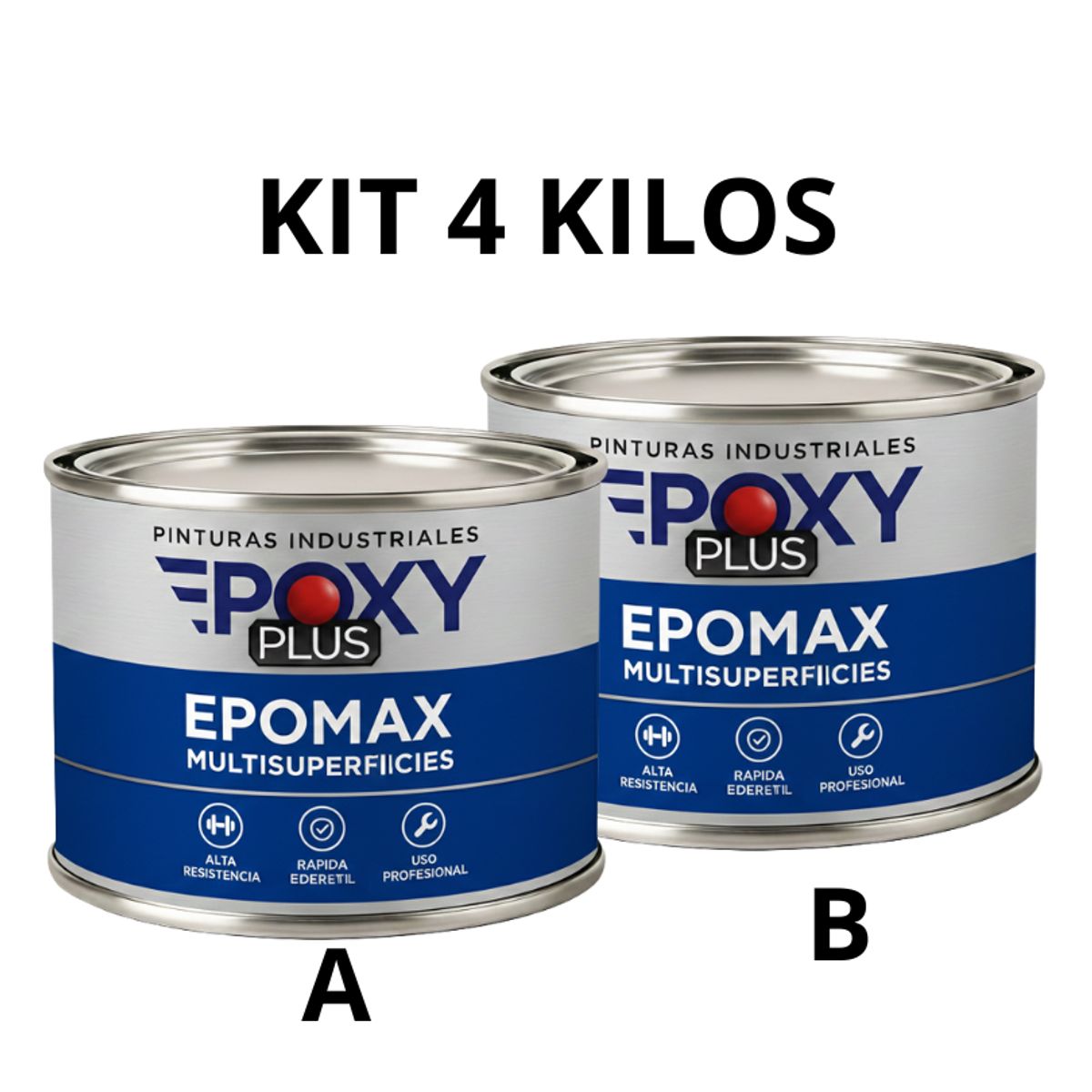 EPOXY - EpoMax Multisuperficies™️  Relleno y Sellador Epóxico KIT 4KG