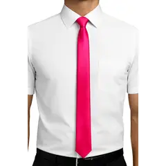 XPRESS RECHARGE - Corbata Hombre 5 cm lisa Color Sólido – Modelo Skinny 1.45 m