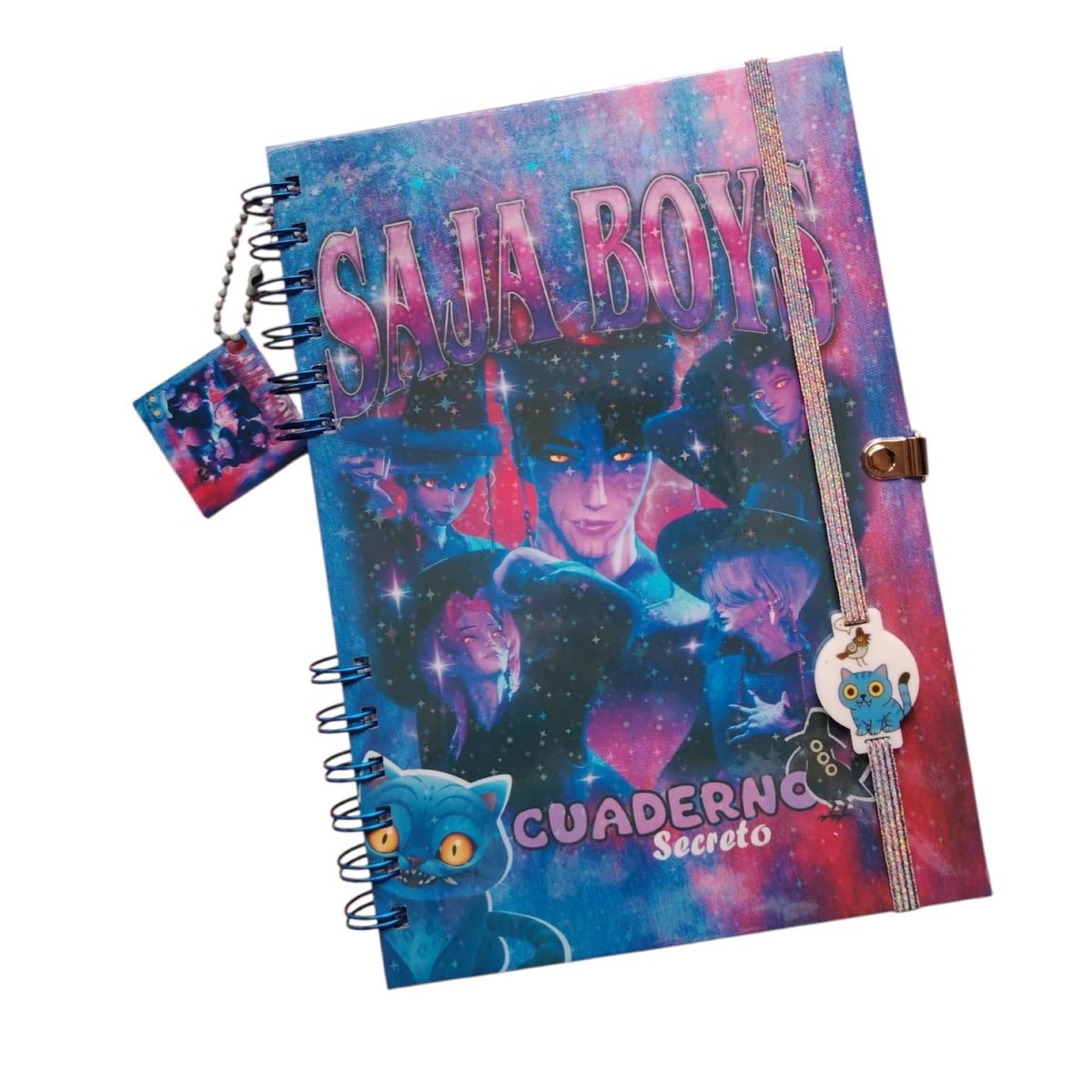 INDEPENDIENTE - Mi Cuaderno secreto o Diario de vida para niños -  Saja Boys -Guerreras del Kpop + accesorios