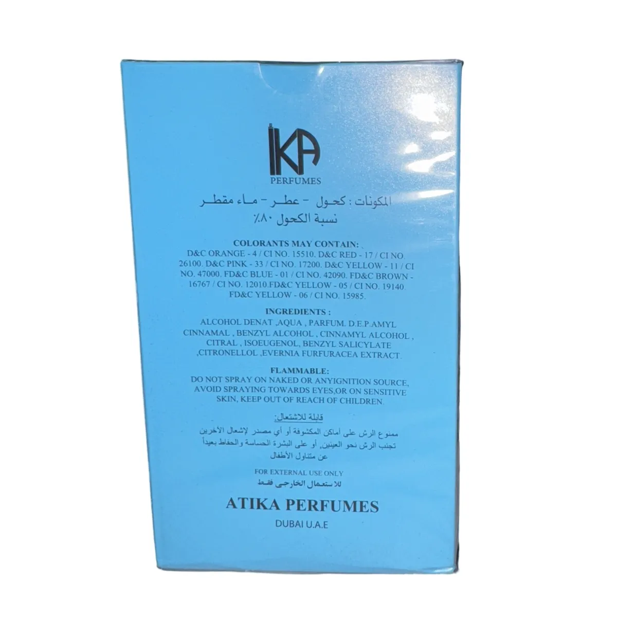 IKA PERFUMES - IKA Perfumes 6 PM Aqua Eau de Parfum 100 ml