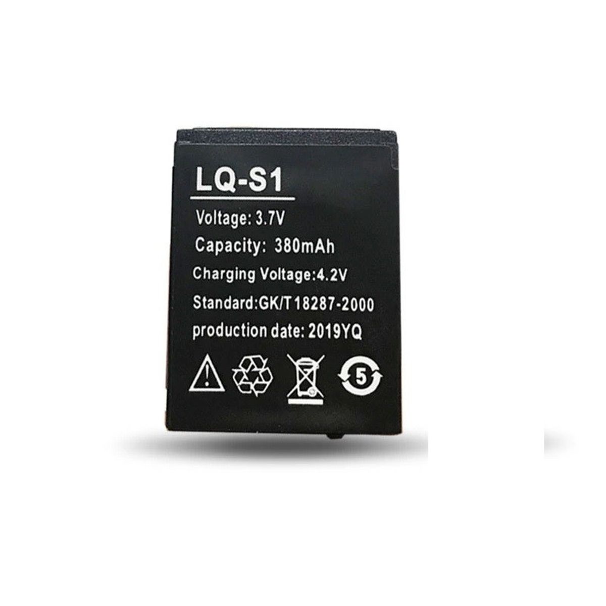 CHINA GLAZE - Bateria Smartwatch LQS1 Qw09 Dz09 W8 A1 V8 X6