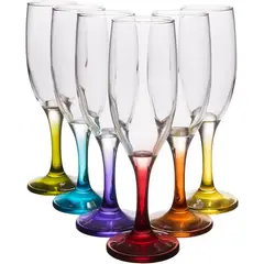 CRISTAR - SET DE 6 COPAS DE CHAMPAGNE 176CC VERSALLES