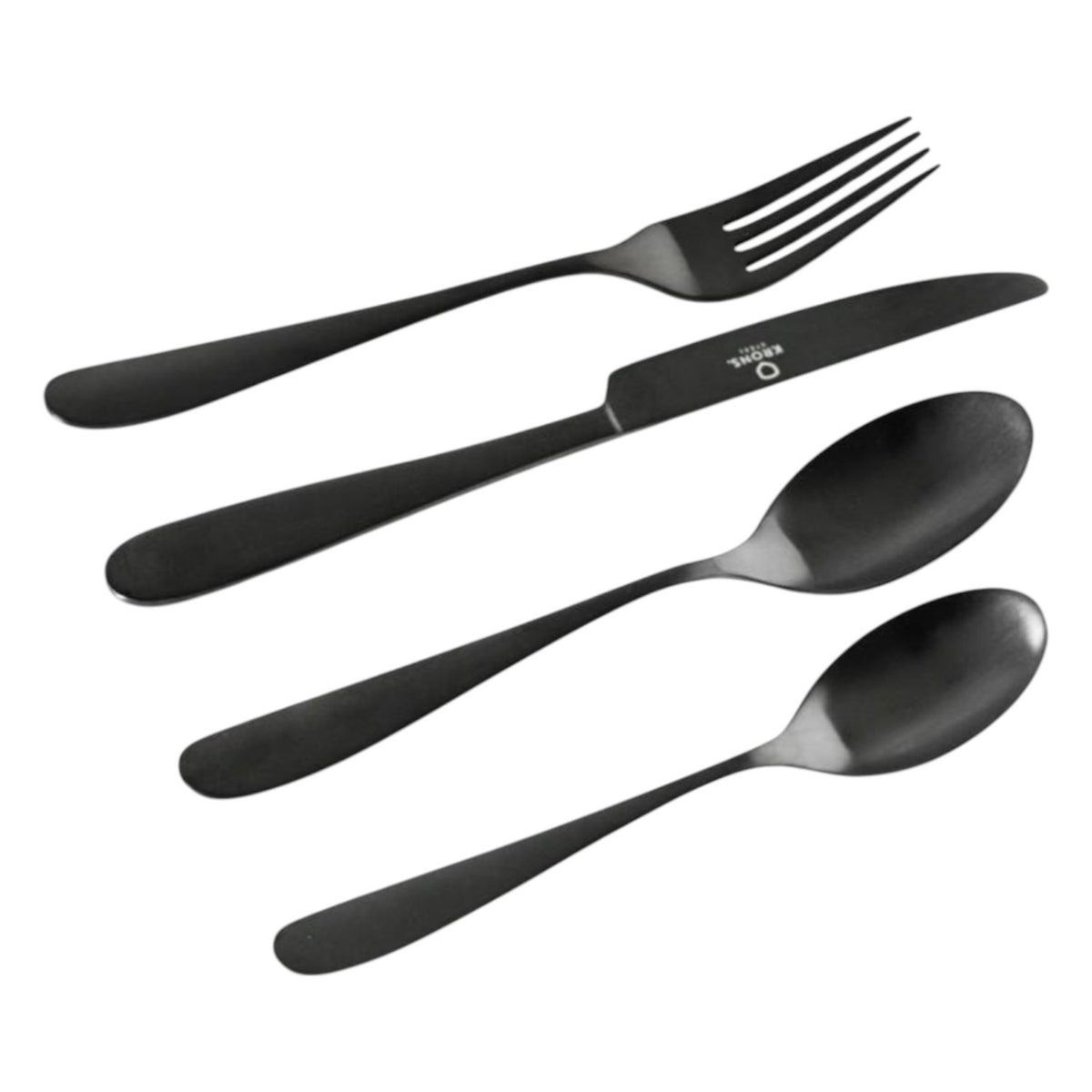 KRONS - SET CUCHILLERÍA BLACK 24 PIEZAS