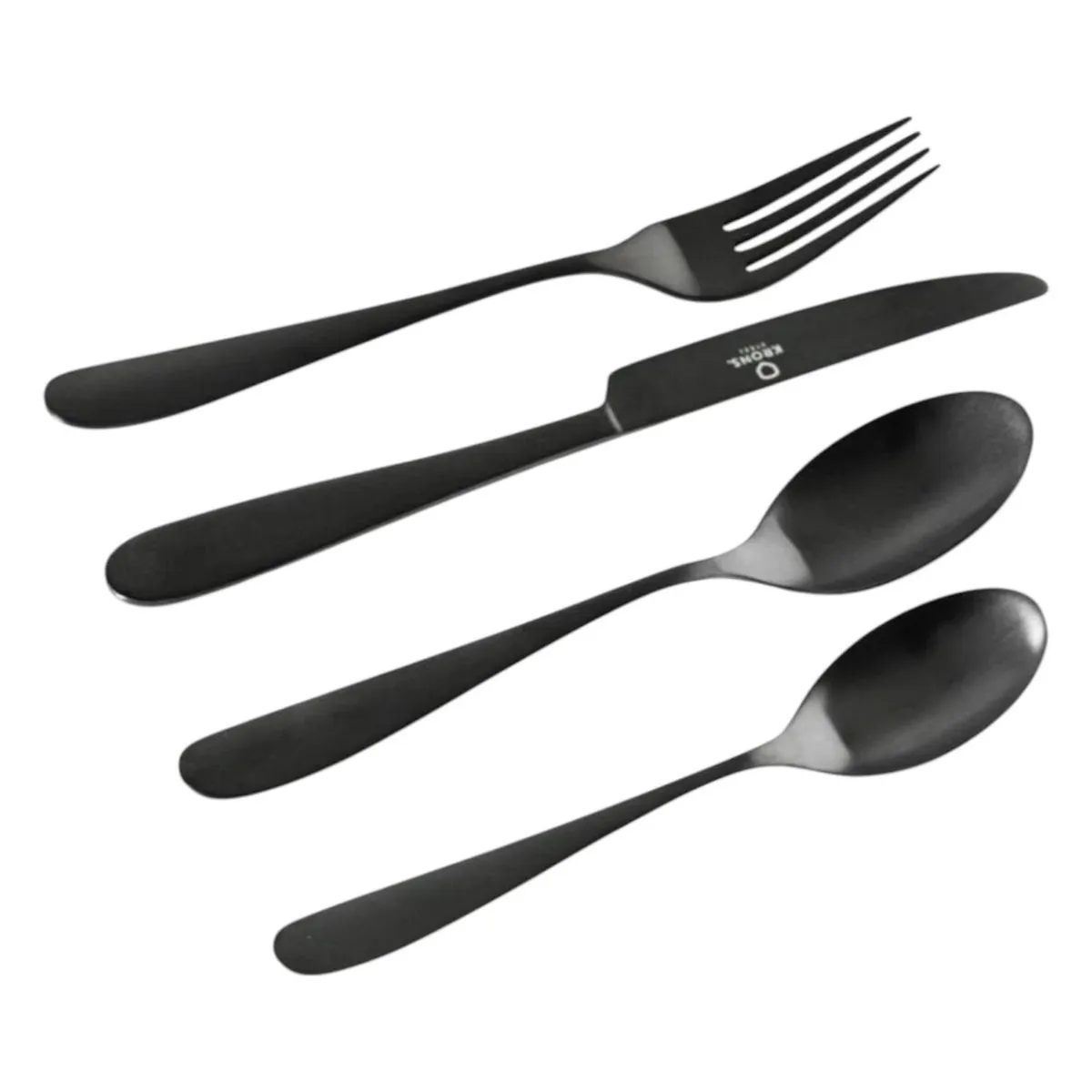 KRONS - SET CUCHILLERÍA BLACK 24 PIEZAS