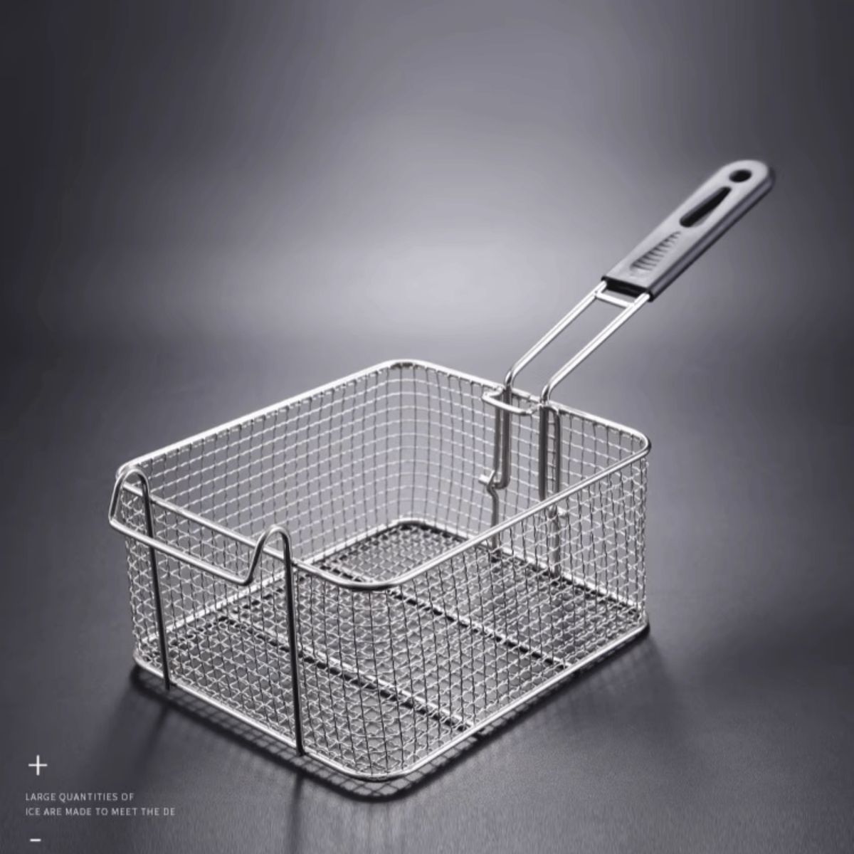 Canasta Freidora Acero Inoxidable 21x19 cm, marca HOMESTAR - Foto Principal