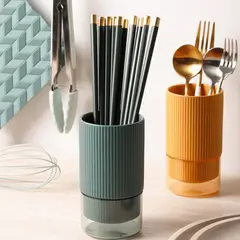 HOMESTAR - Porta Cubiertos Escurridor 12 cm - Verde