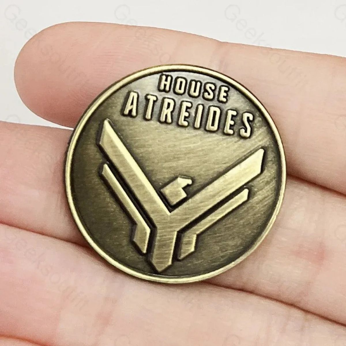 GENERICO - Pin broche metálico de Dune Casa Atreides