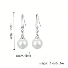 KIRAMA CLOTHING STORE - Pendientes Largos con Perla