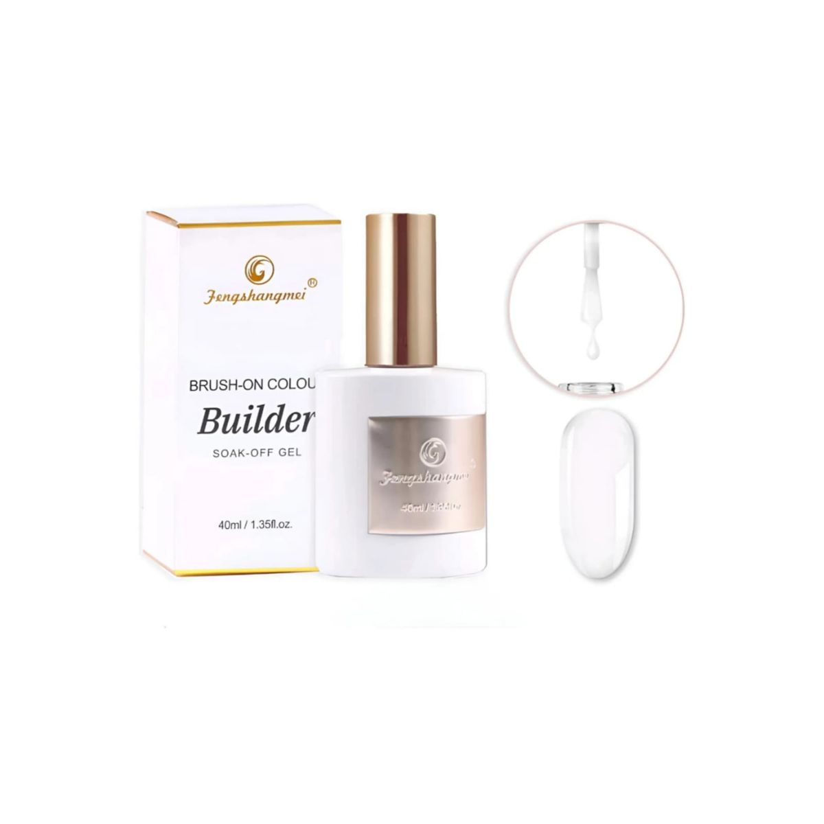 GENERICO - Builder Gel Constructor Extencion Uñas 40ml Transparente01