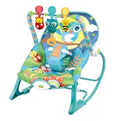 GENERICO - Silla Mecedora Para Bebé Música Y Vibración Buho