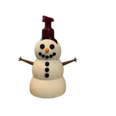 GENERICO - Funda para Jabón Muñeco de Nieves