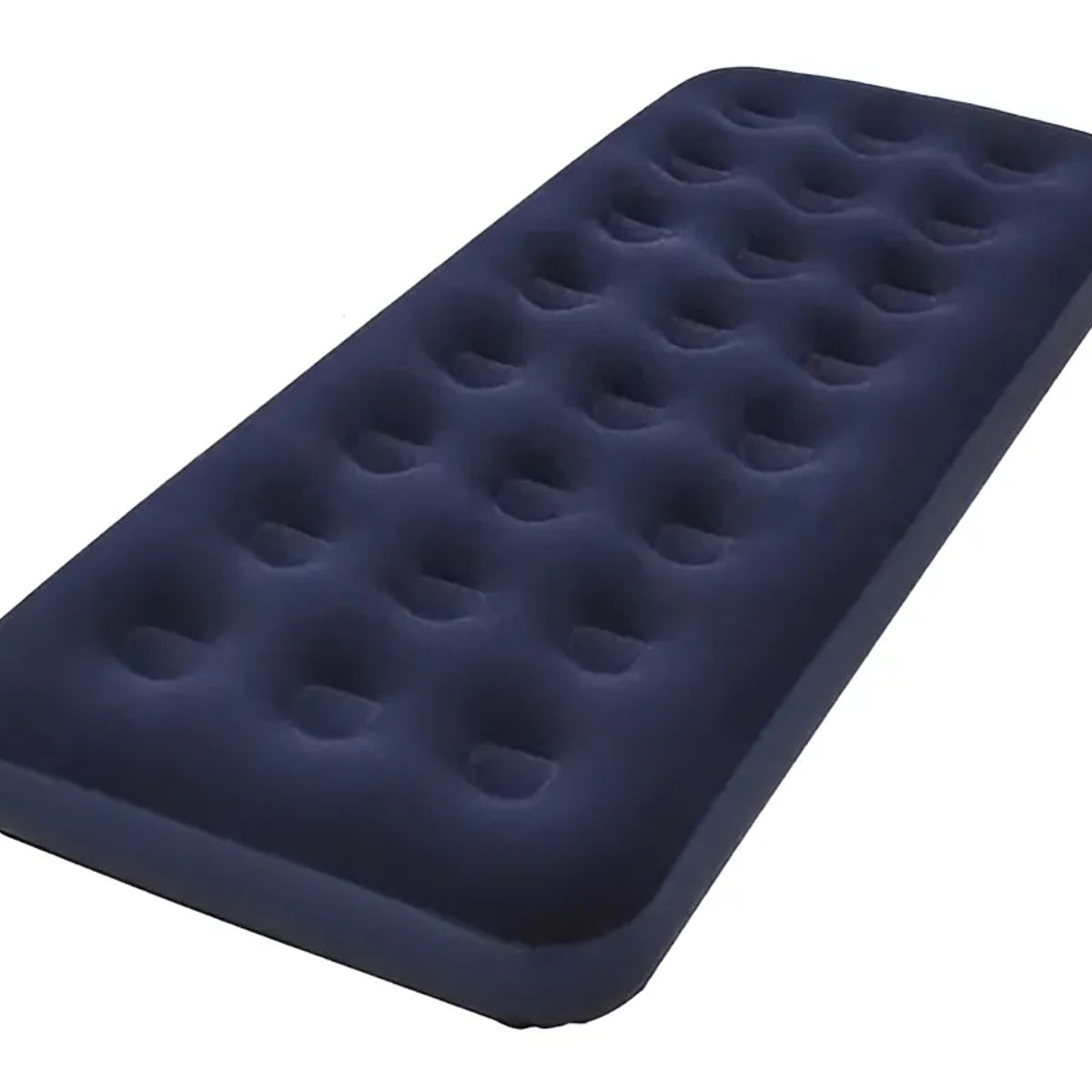 GENERICO - Colchón Inflable 1 Plaza Mas Bomba De Aire Portátil Práctico