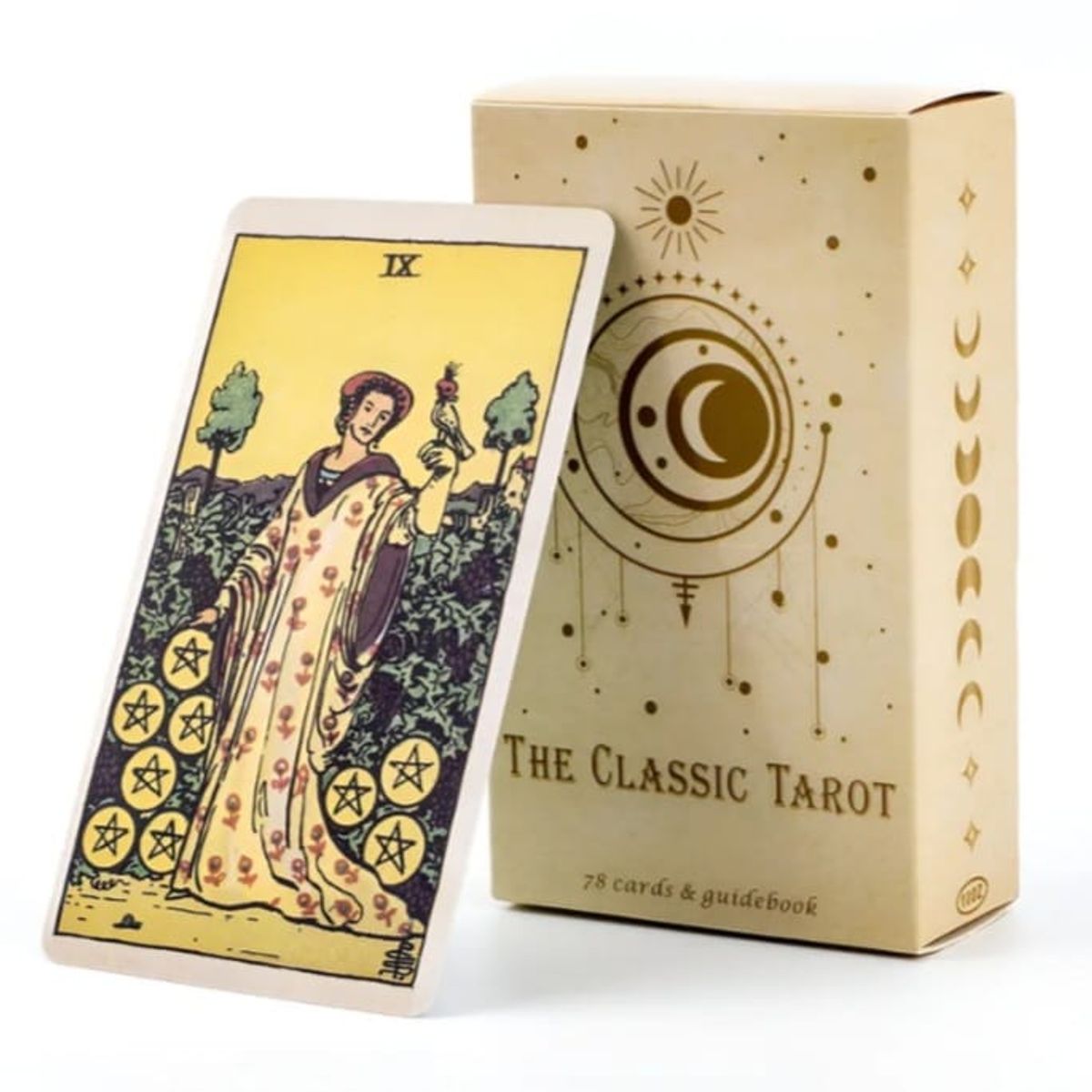 SUI GENERIS - Mazo de cartas de tarot clásico, 78 cartas.