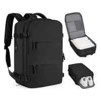 Maleta Mochila De Viaje Avión Aprobado Gran Capacidad Diseño De La Tela Lisa