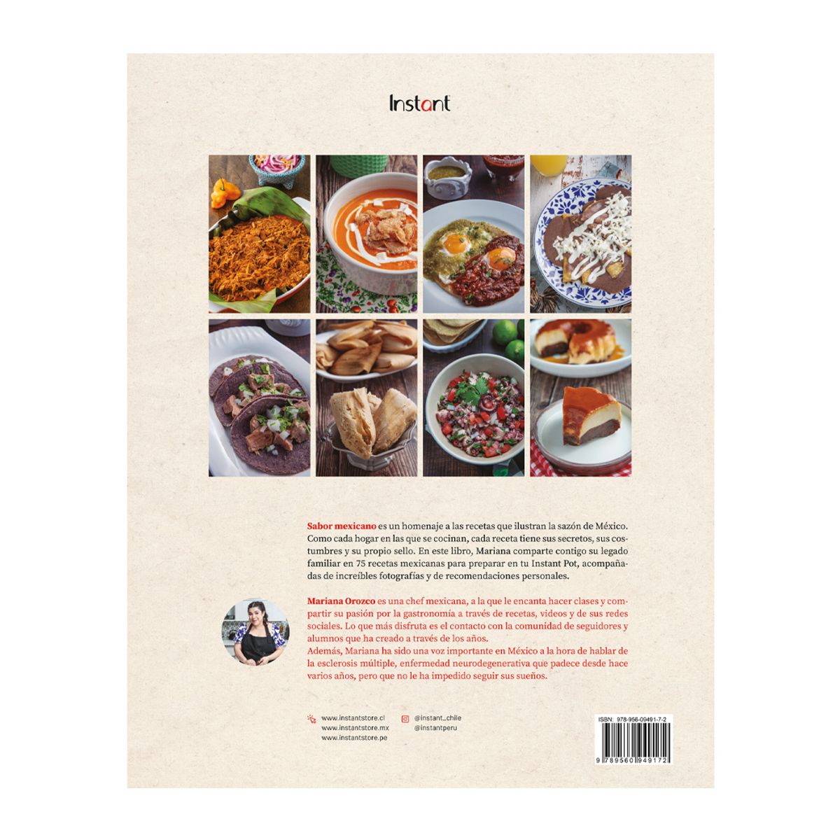 INSTANT POT - Libro Sabor Mexicano: 75 recetas Tradicionales para tu Instant Pot