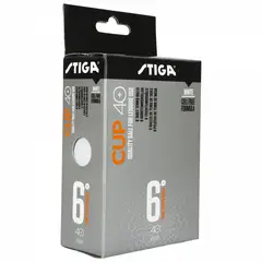 STIGA - PELOTA TENIS DE MESA CUP 40+ PACK 6 UNIDADES
