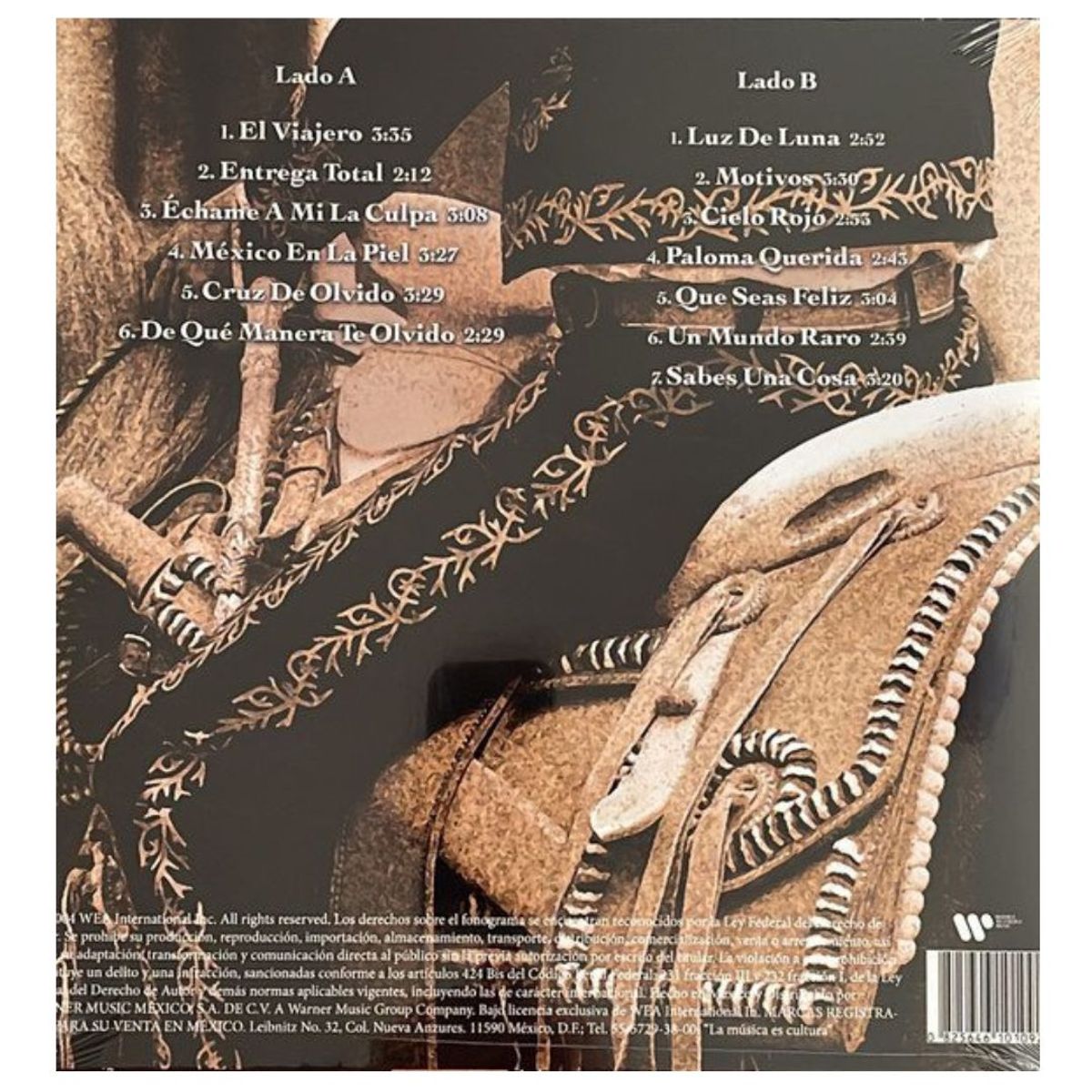 GENERICO - LUIS MIGUEL - MEXICO EN LA PIEL / VINILO