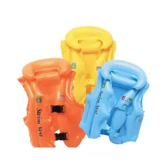 GENERICO - Flotador Chaleco Salvavidas Para Niños Color Naranja Talla L