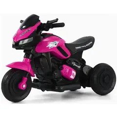 TOYUN TOYUN - Moto Infantil Recargable Bateria Ruedas Musical Niños rosa