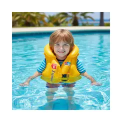 GENERICO - Flotador Chaleco Salvavidas Para Niños Color Amarillo Talla L