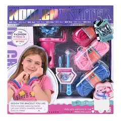 GENERICO - Máquina Para Hacer Pulseras Niñas Set Creativo Manualidades