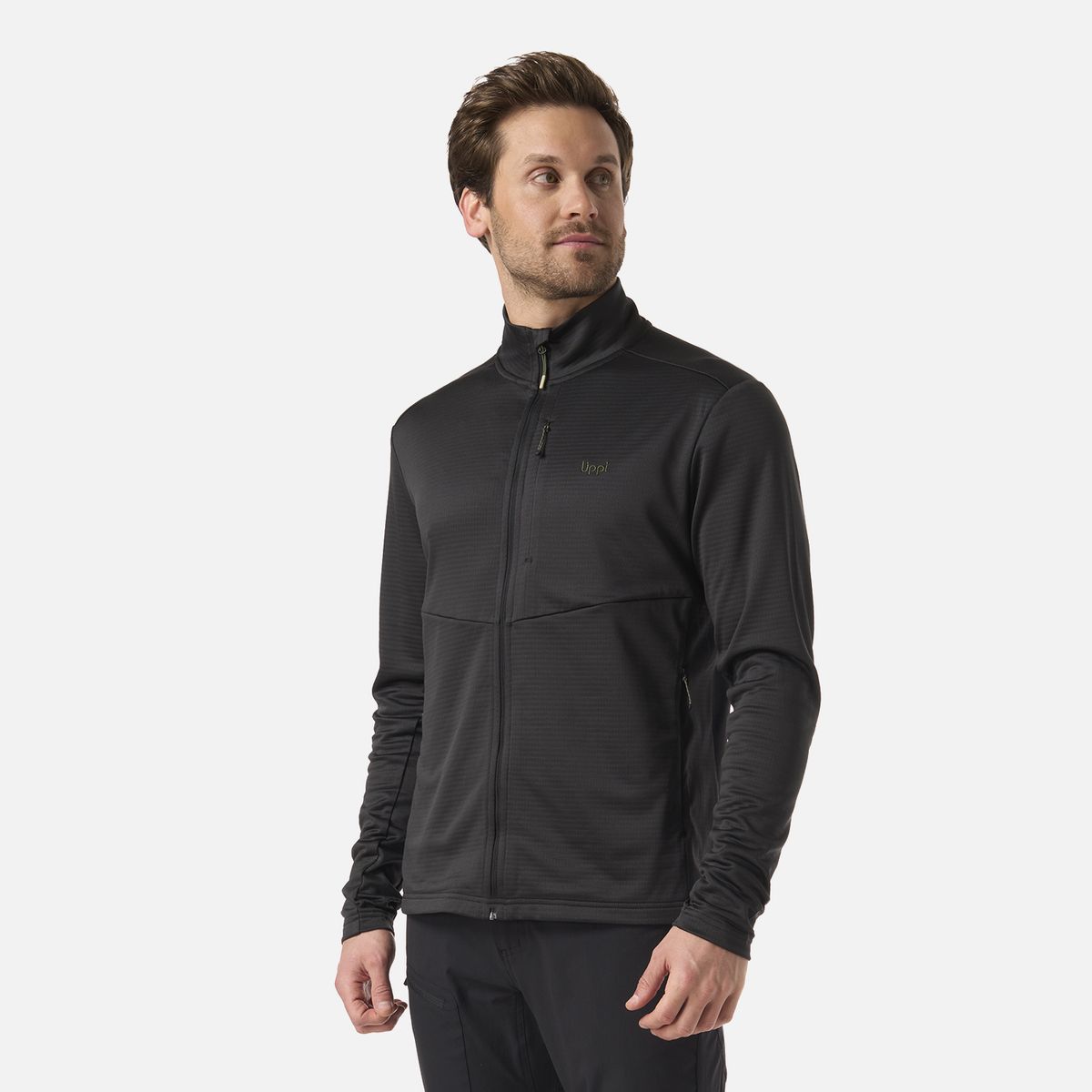 LIPPI - Polerón Hombre Numan Nano-F Sweatshirt Negro Lippi