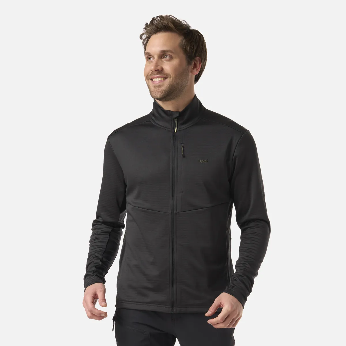 LIPPI - Polerón Hombre Numan Nano-F Sweatshirt Negro Lippi