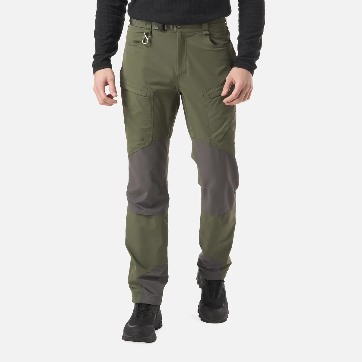 LIPPI - Pantalón Hombre Wollaston Mountain Q-Dry Regular Fit Pants Verde Musgo Lippi