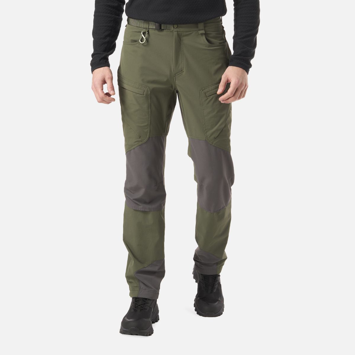LIPPI - Pantalón Hombre Wollaston Mountain Q-Dry Regular Fit Pants Verde Musgo