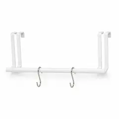 HOMESTAR - Barra colgante para gabinete 27 cm blanca