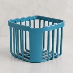 HOMESTAR - Porta Papel Higiénico Esquinero Adhesivo - Azul