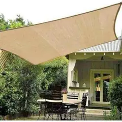 GENERICO - Toldo Carpas tipo Vela Sombra Rectangular 3mx2m Color Beige