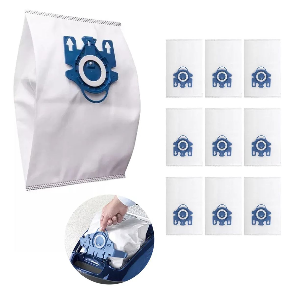 KUANGYE - 10 Pcs Bolsas Antipolvo Para Aspiradora