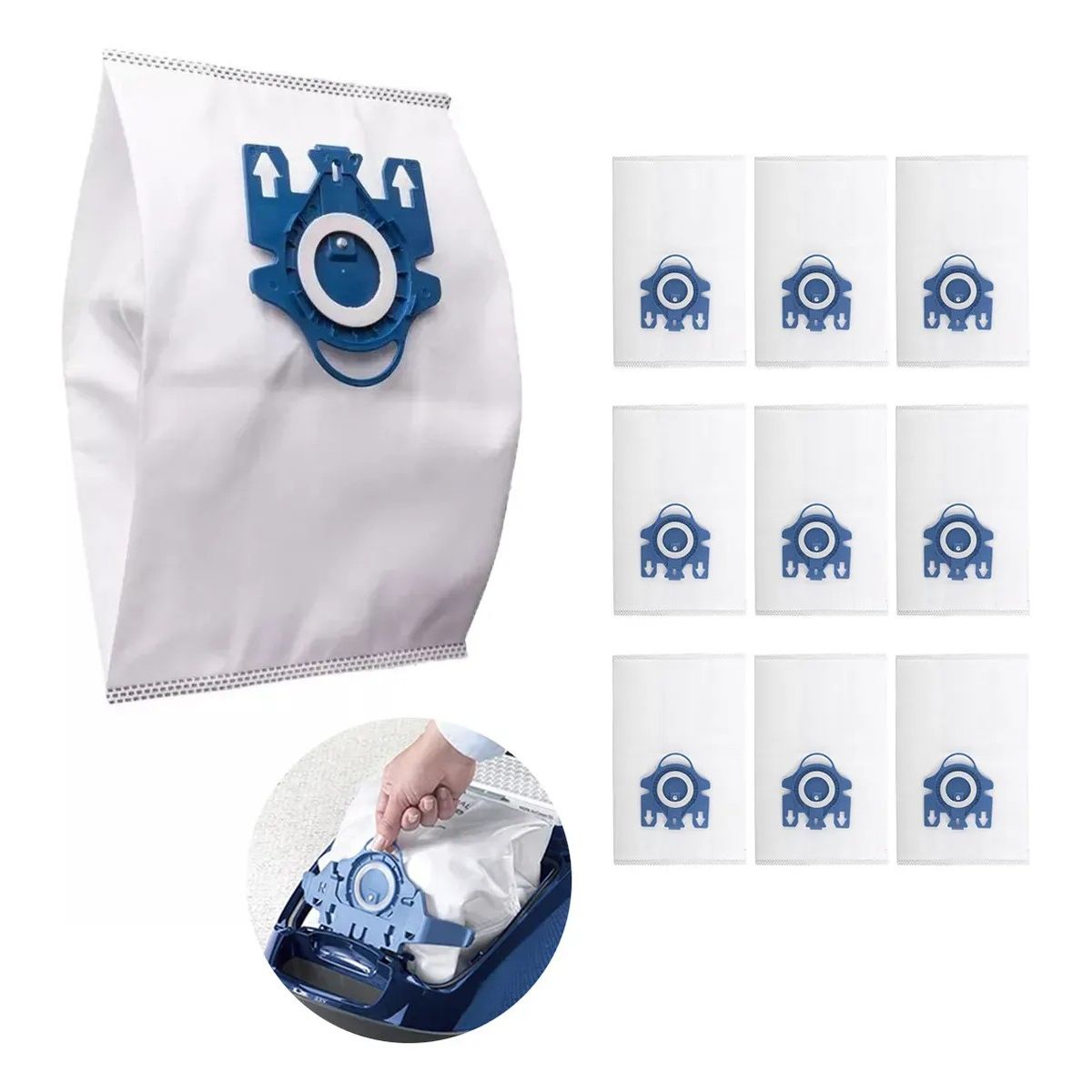 KUANGYE - 10 Pcs Bolsas Antipolvo Para Aspiradora