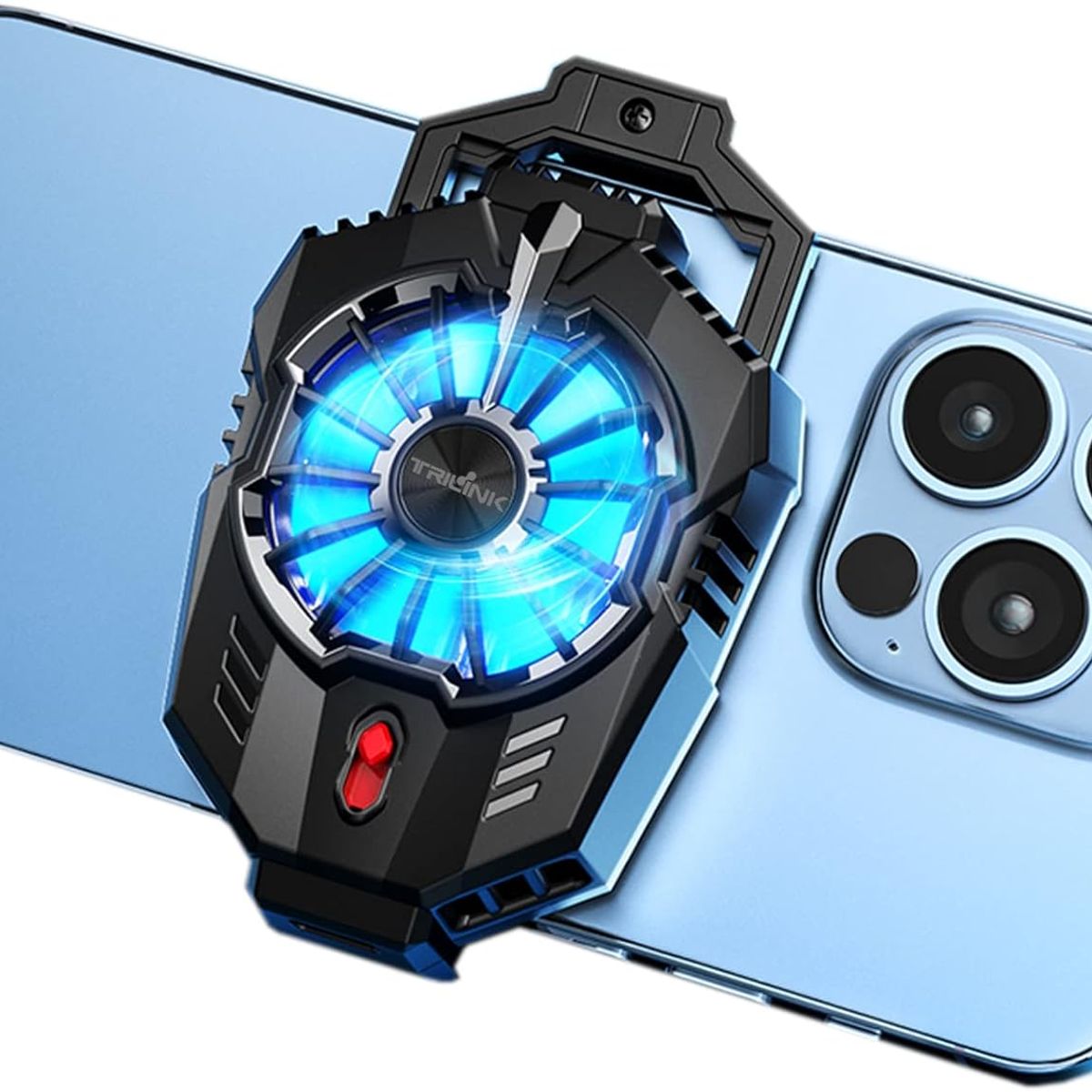 KINDA NICE - Ventilador Radiador Enfriador De Celular Negro Usb C