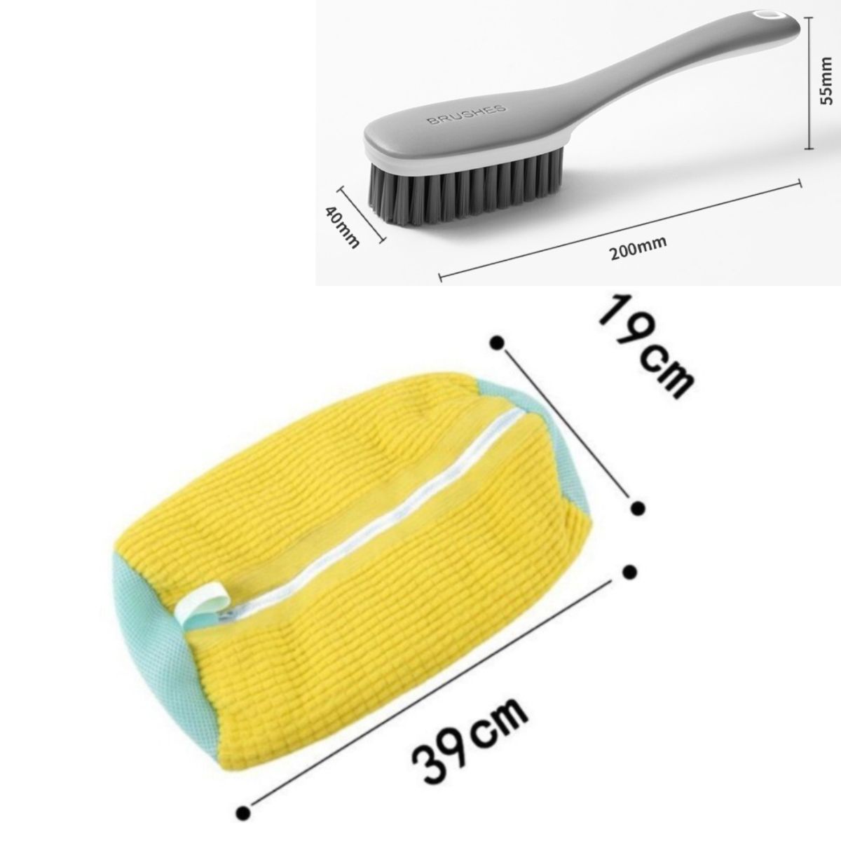 KINDA NICE - Bolsa Lavar Zapatillas Ropa Funda Lavadora De Limpieza Zapat