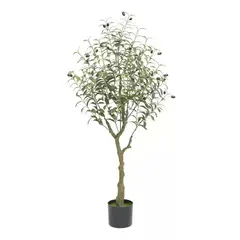 TATEE - Plantas artificiales olivo 120cm Decoración de interiores