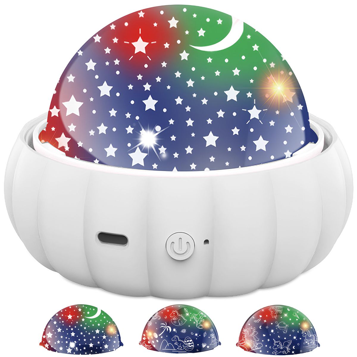 LUKOVEE - Lampara Led Astronauta De Mesa Proyector Estrellas Galaxia