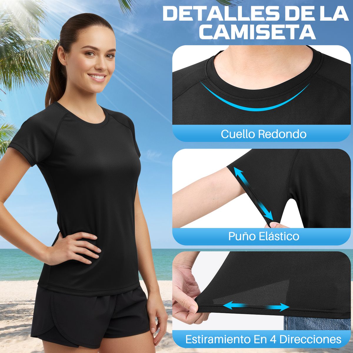 SLOWTON - Ropa Deportiva Para Mujer 5pcs