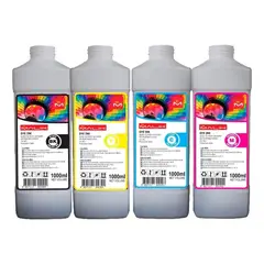 MALIK - Pack 4 Litros + 4 Botellas vacias para Epsn E/tank L3560