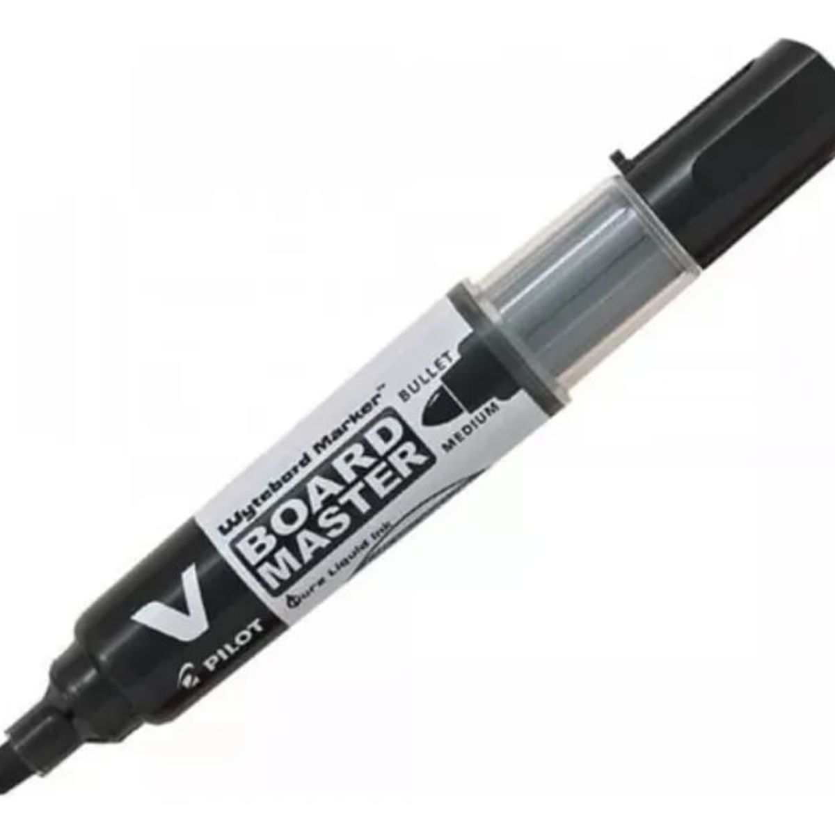 PILOT - Plumón De Pizarra Pilot V Board Master Recargable Punta Media Negro