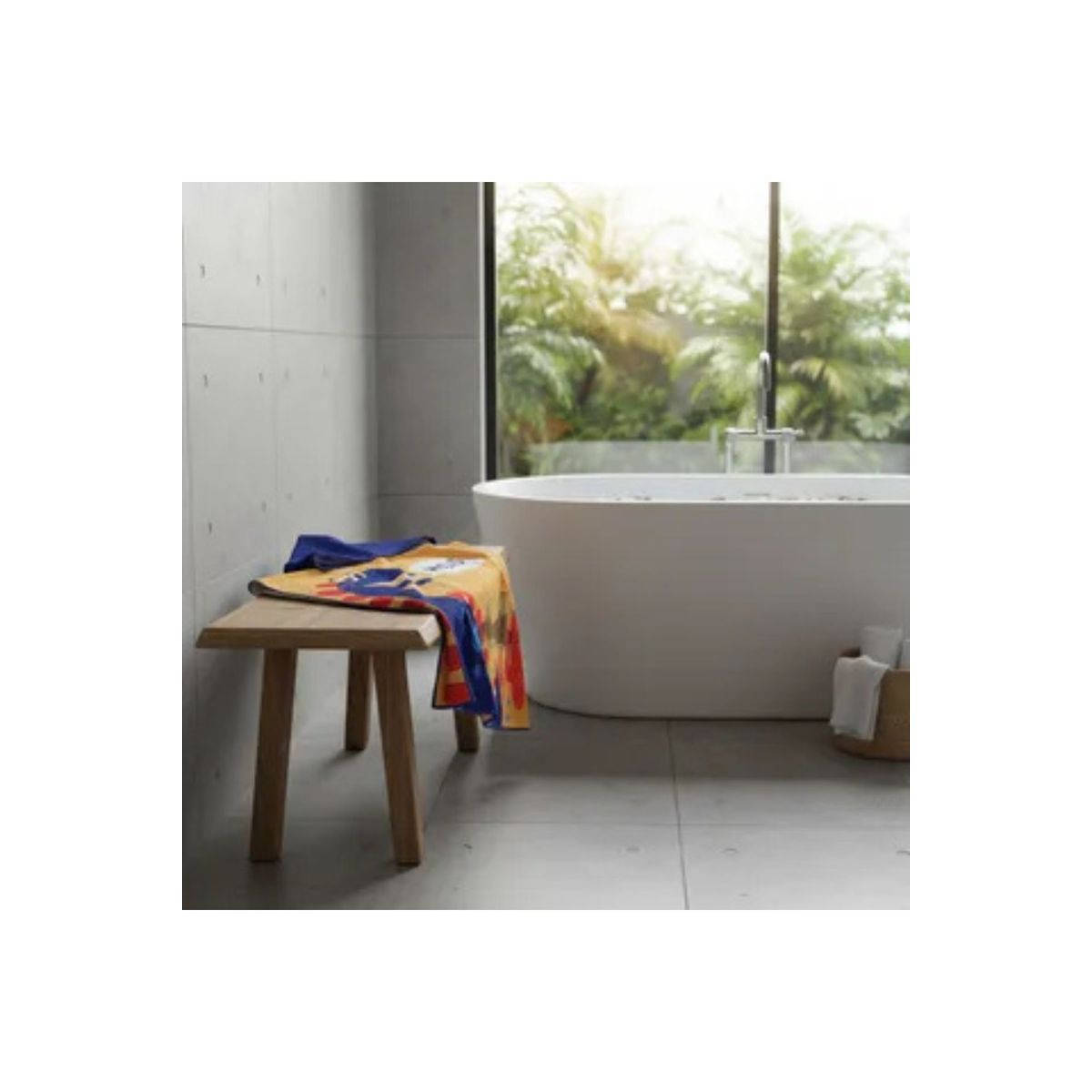 LOOK SHOP - Toalla Playa Piscina Niño Capucha Diseño Dinosaurio Hello Amarillo