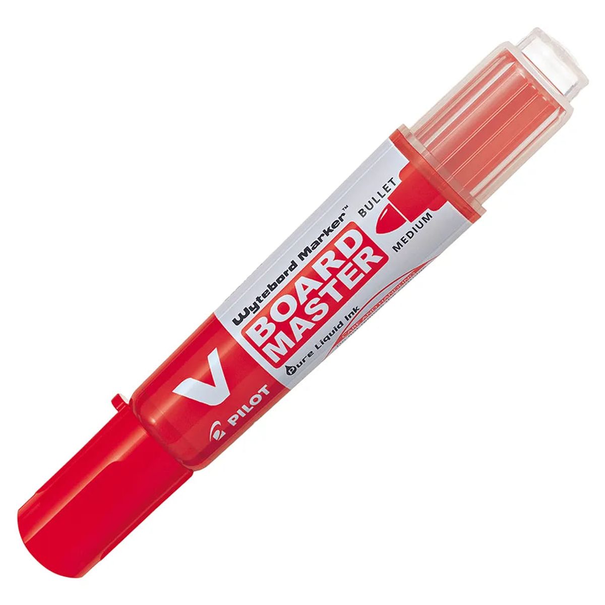 PILOT - Plumón De Pizarra Pilot V Board Master Recargable Punta Media Rojo