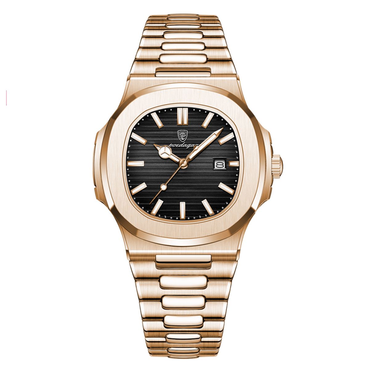 BRO TOUMI - Toumi CK reloj mecánico de gran dial impermeable - Gold