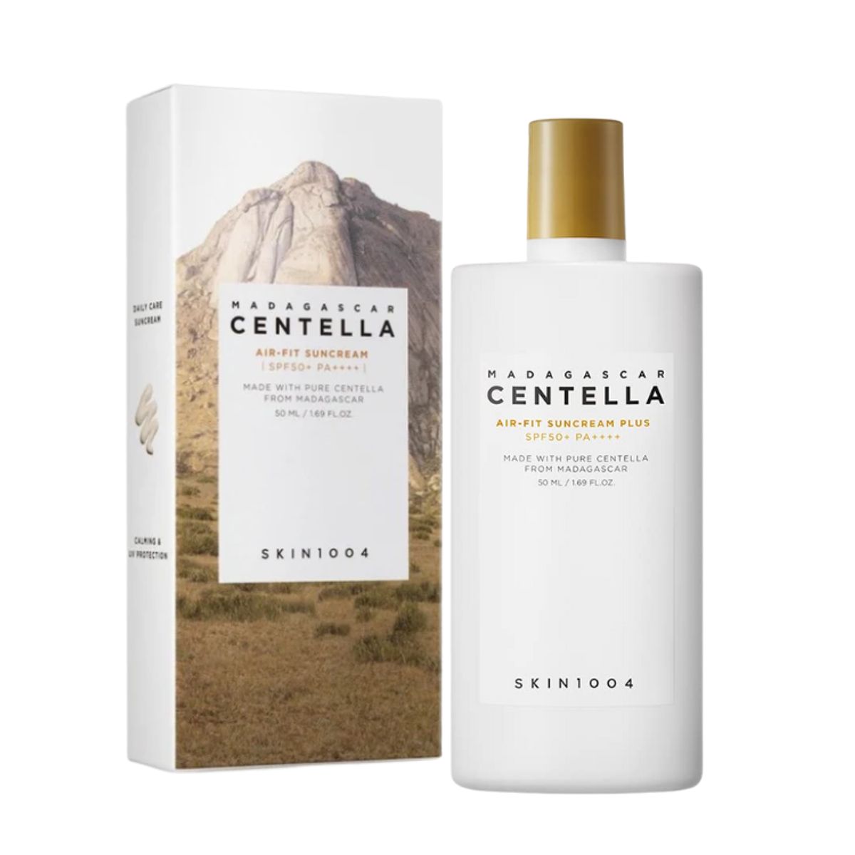 SKIN1004 - Protector Solar Ligero Madagascar Centella Air-Fit Suncream Plus 50ml Skin1004
