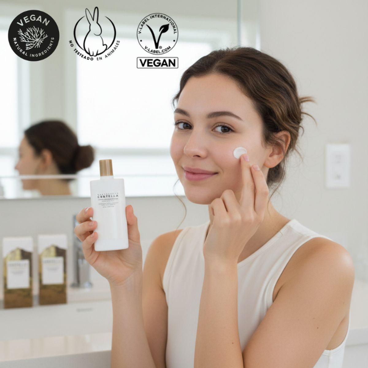 SKIN1004 - Protector Solar Ligero Madagascar Centella Air-Fit Suncream Plus 50ml Skin1004