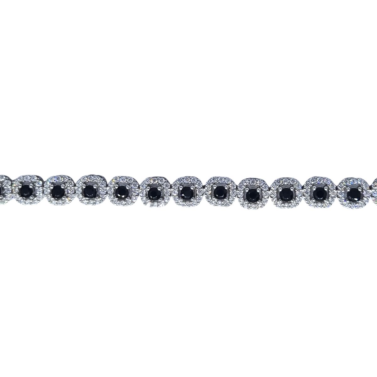 JOYAS LANDEROS - Pulsera Rosetas Mini Plata 925 17 a 20cm