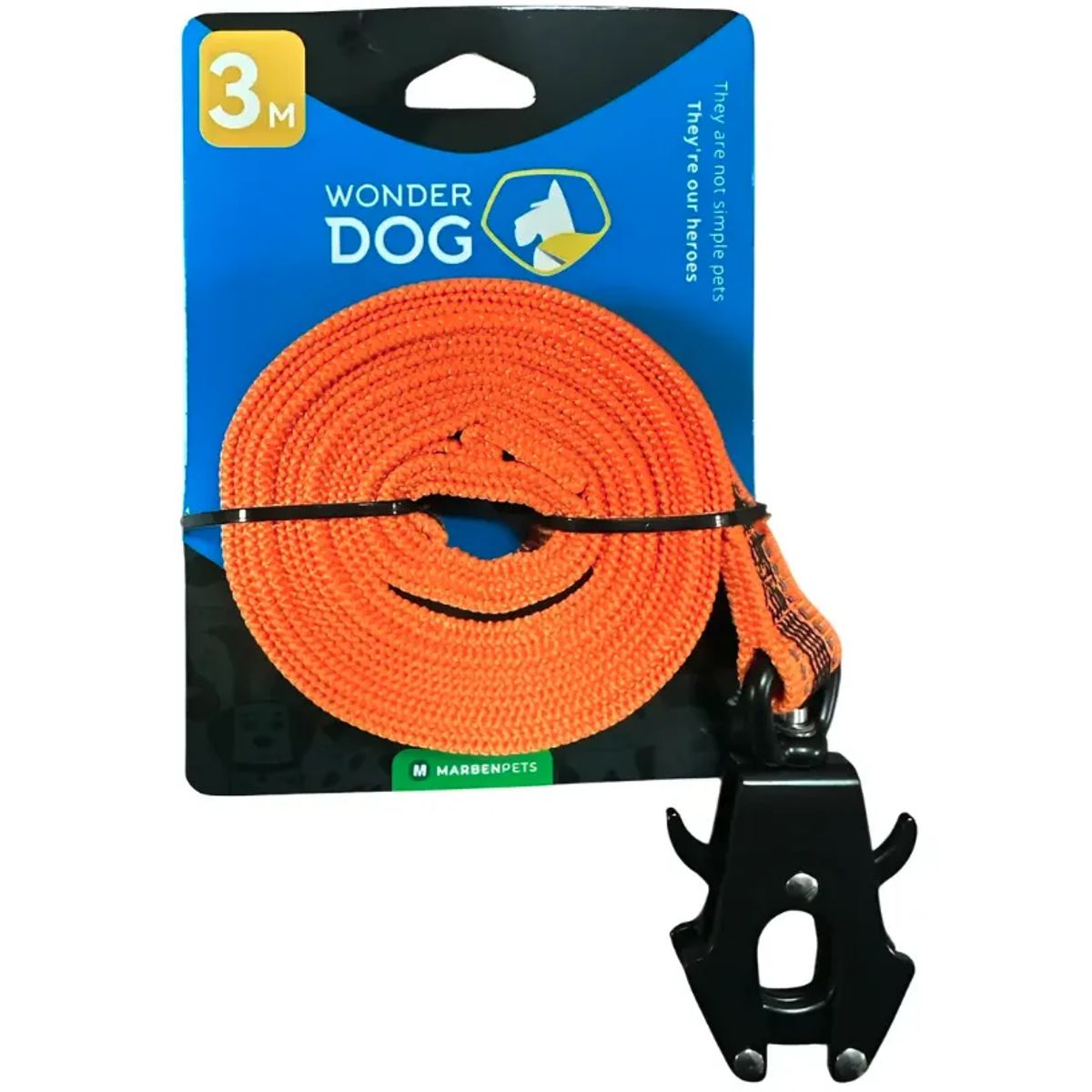 GENERICO - Wonder Dog Correa De Paseo Tactic Para Perros Reflectante 3m Naranja