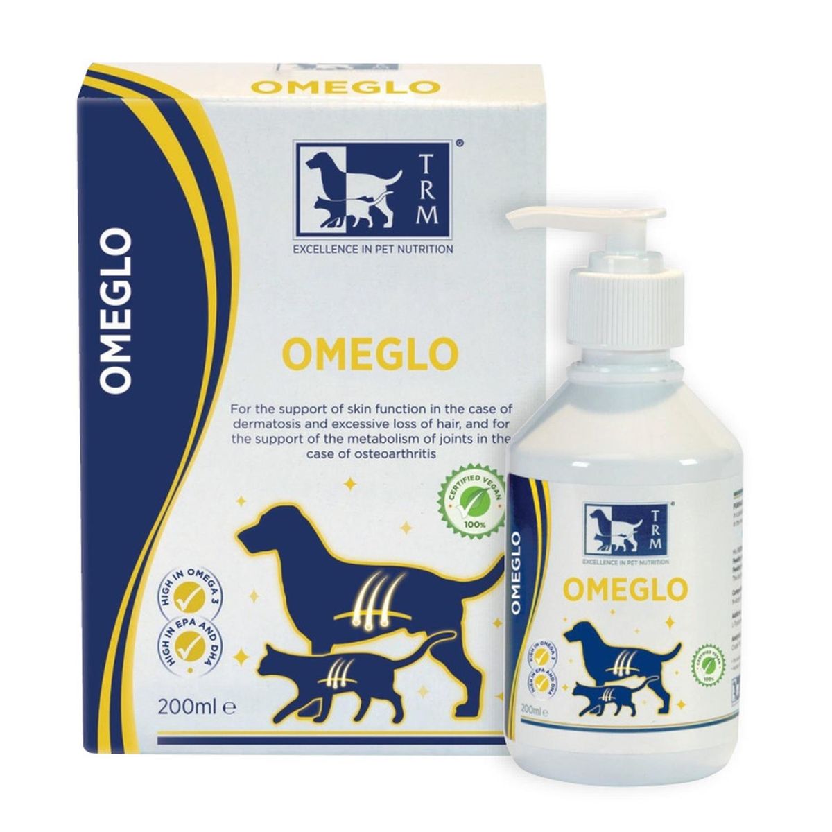 LAB SERIES - Omeglo Suplemento Nutricional Para Perros Y Gatos 200ml